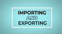 Importing and Exporting File