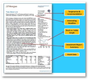 how to write an equity research report step by step