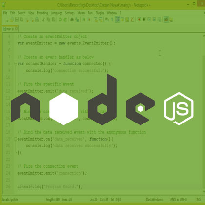 node.js training