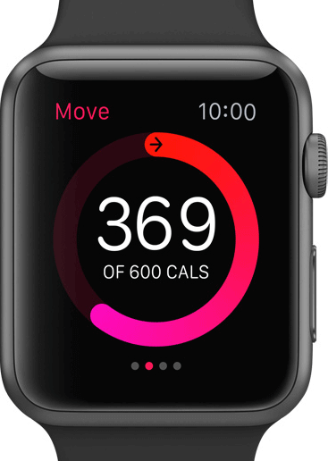 How to set calories best sale burned on apple watch