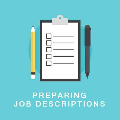 Preparing Job Descriptions