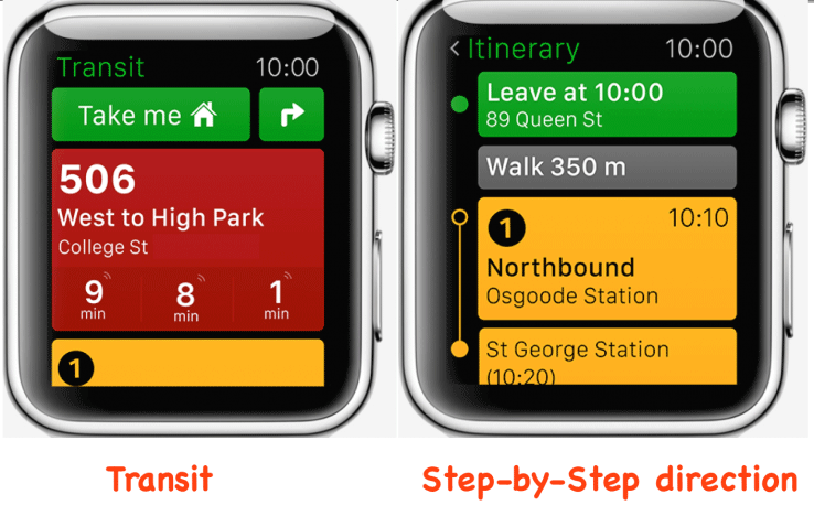 WWDC 2015 keynote transit