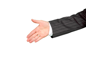 handshake - process of job interview