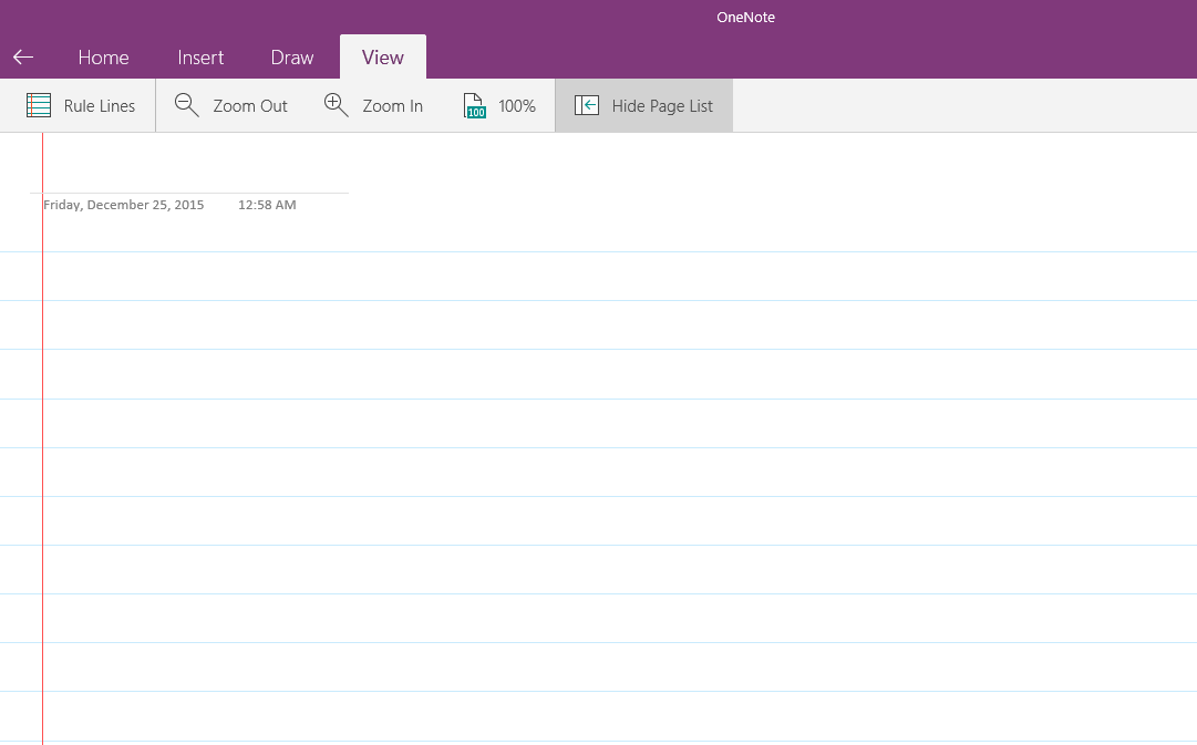 Unlock the Potential of OneNote - hide page list