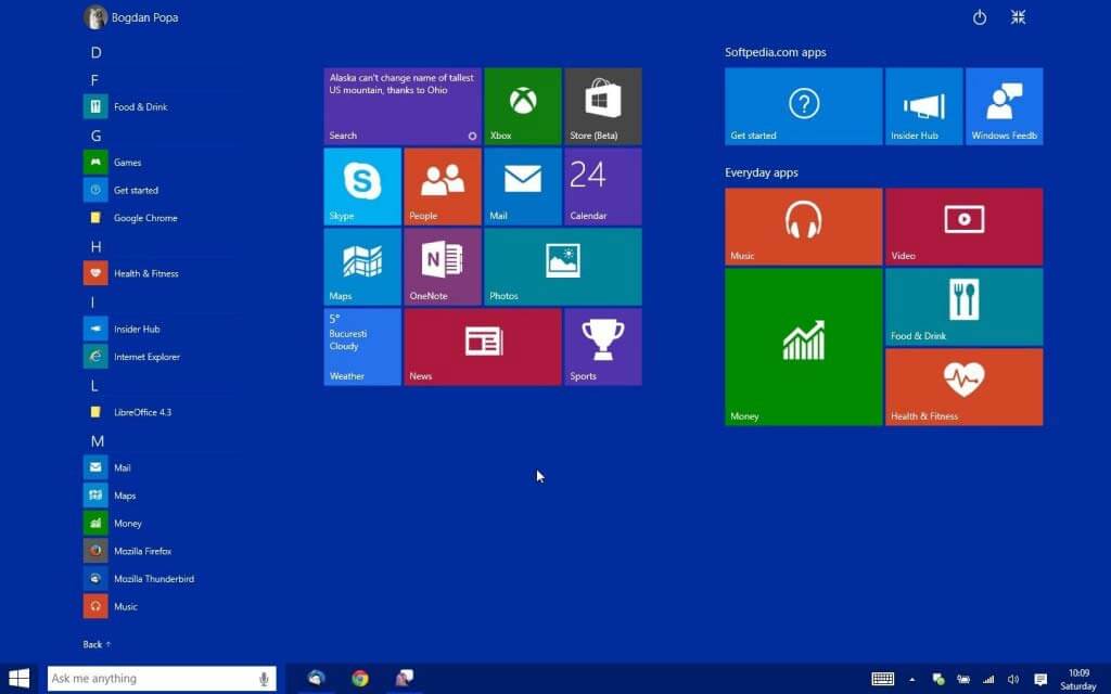 windows 10 presentation mode desktop