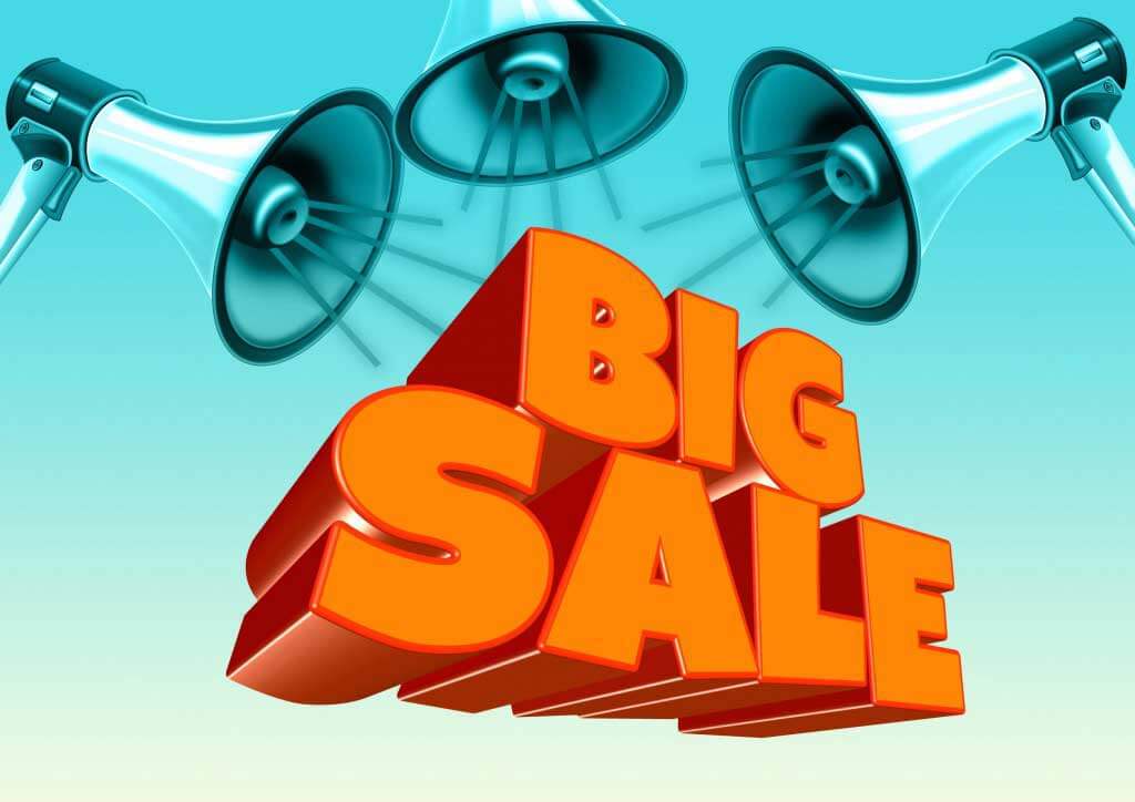 big sale