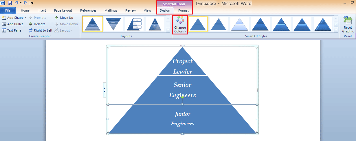 11 SmartArt Example