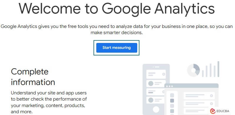 Google Analytics Setup - Start Measuring