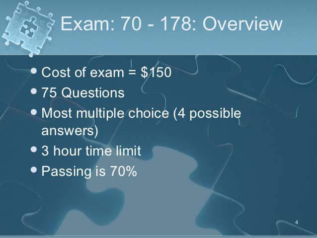 exam overview