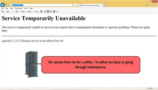 Service Temporarily Unavailable