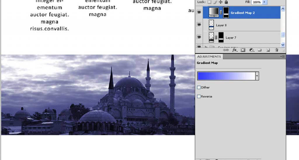 How to Create a Clean Website Layout in Photoshop | EDUCBA