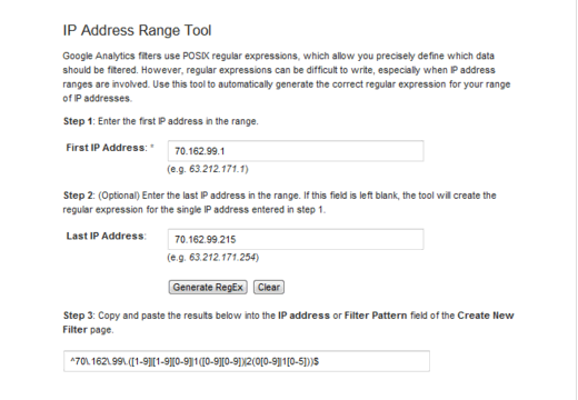 IP Address Range