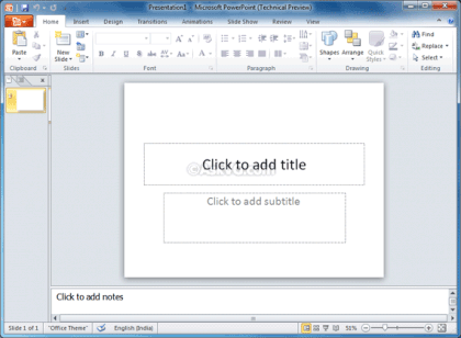 microsoft office desktop application