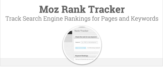 Moz rank tracker