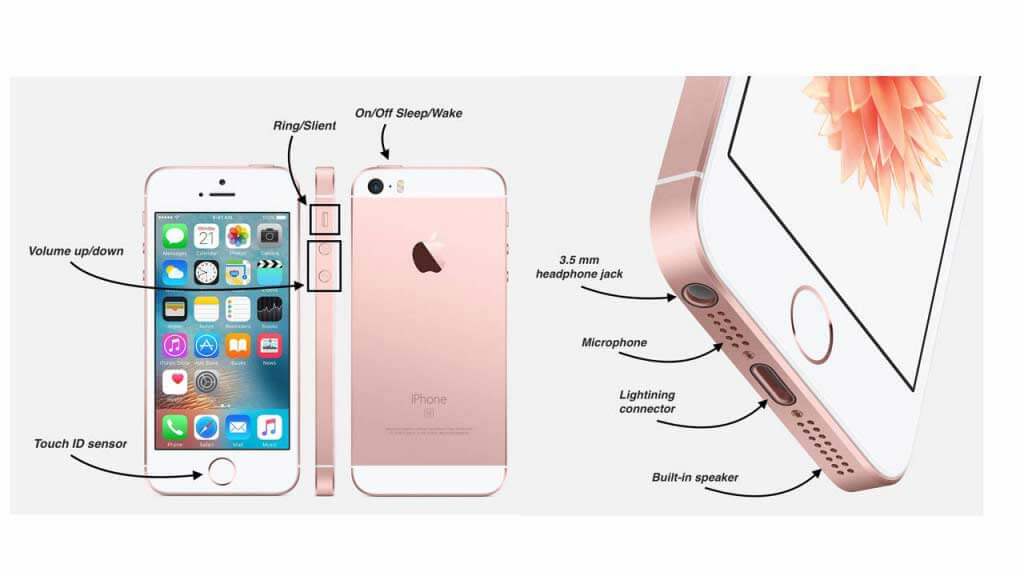 Iphone se нет изображения