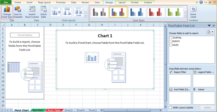 10 Best Steps to Build a Pivot Chart in Excel 2016 | eduCBA