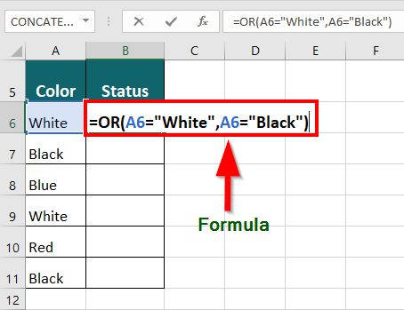 advanced excel formula-OR Function 