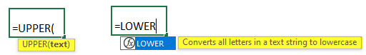 Change the case syntax