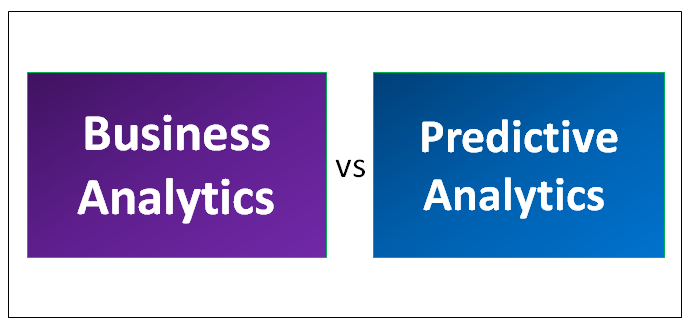 व्यापार विश्लेषण बनाम पूर्वानुमानित विश्लेषण