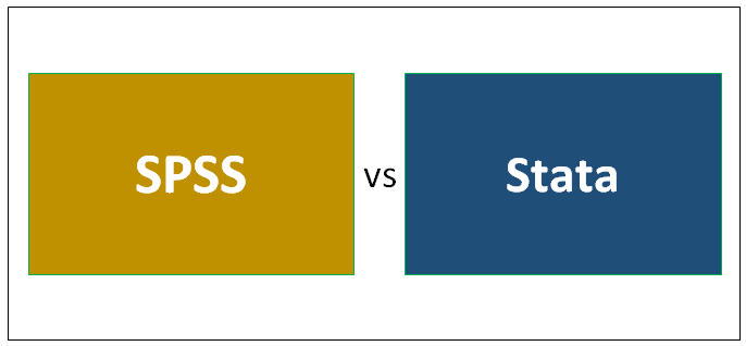 diffeernce between stata and spss code