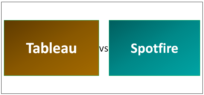 Tableau vs Spotfire