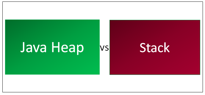 stack vs heap memory java