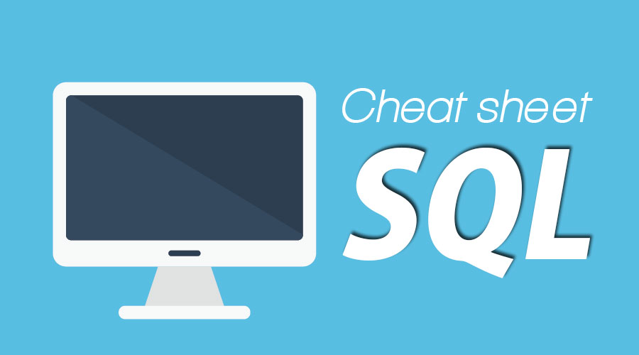 Cheat sheet SQL