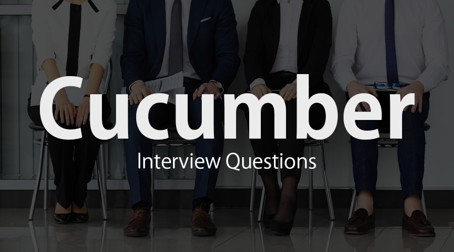 cucumber interview questions