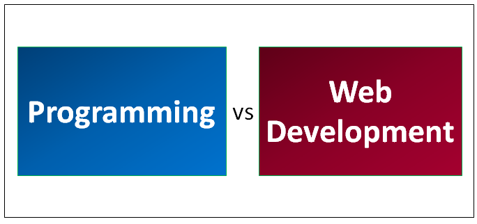 Programming vs Web development | Top 9 Vital Differences To Learn