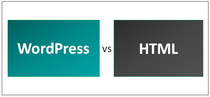 WordPress vs HTML