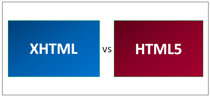 XHTML vs HTML5