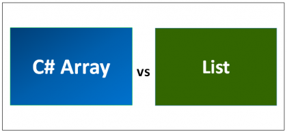 C# Array vs List | Find Out The 5 Important Differences