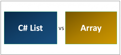 C# List vs Array | Which One Is Better (Infographics)