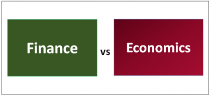 Finance Vs Economics 