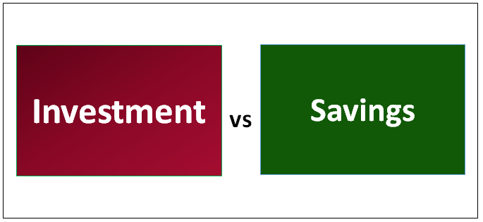 Investment vs Savings