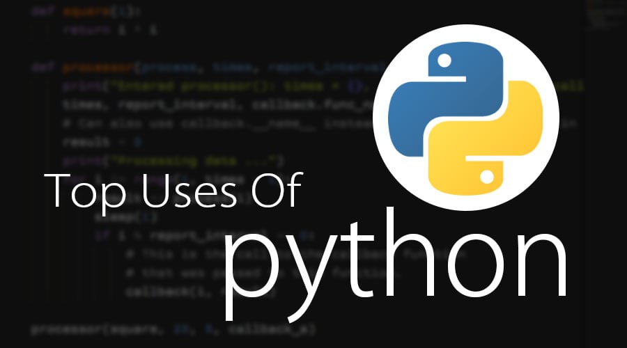 What Is Python Mainly Used For