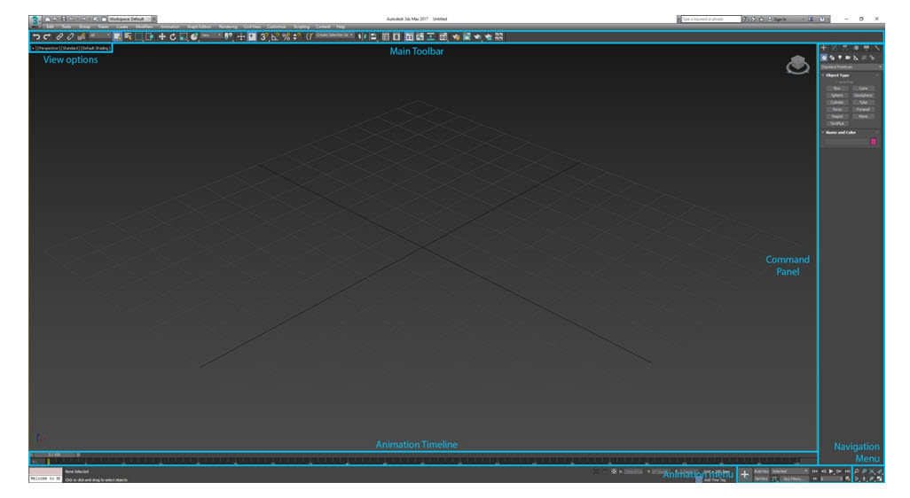 User Interface1 3ds Max