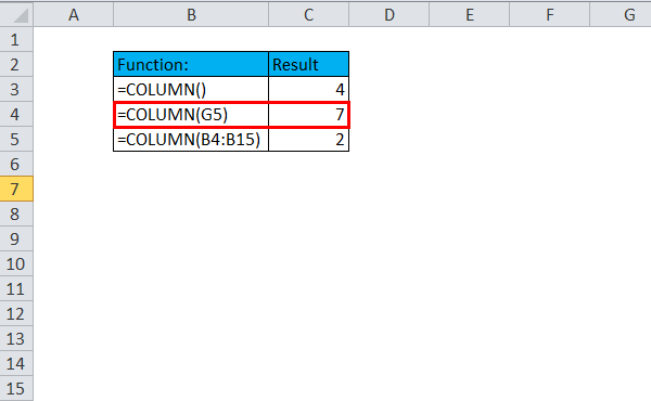 Column formula 1.1