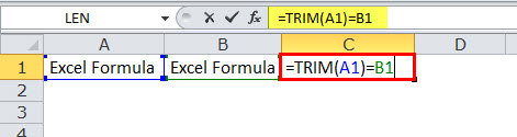 Trim Formula