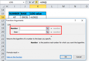 LOG in Excel (Formula, Examples) | How to Use LOG Function?