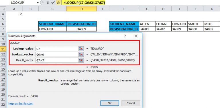 LOOKUP in Excel (Formula, Examples) | How To Use LOOKUP Function?