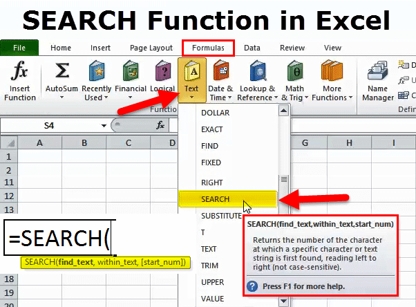 How To Use If Search Function In Excel