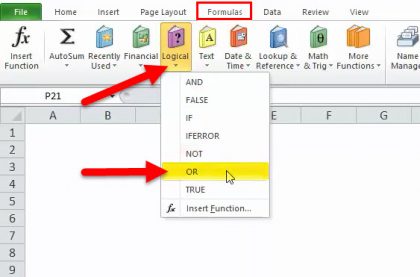 OR in Excel (Formula, Examples) | How to Use OR Function in Excel?