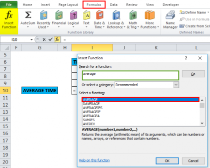 AVERAGE in Excel (Formula, Examples) | How to Use AVERAGE Function