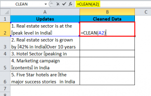 CLEAN in Excel (Formula, Examples) | How to Use CLEAN Function?