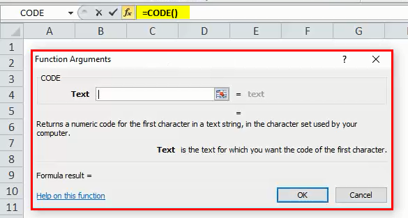 CODE Function Step 4