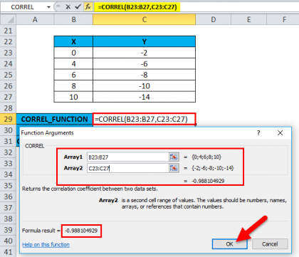 CORREL in Excel (Formula, Examples) | How to Use Correlation in Excel?