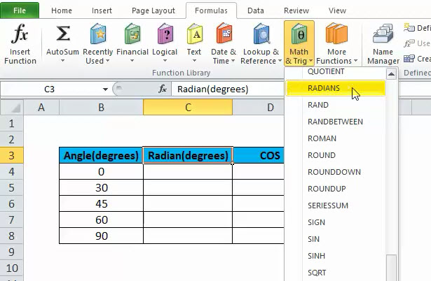 Cosine, Definition, Formulas, & Facts