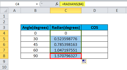 COS Example 1-5