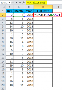 DATE in Excel (Formula,Examples) | How to Use DATE Function?